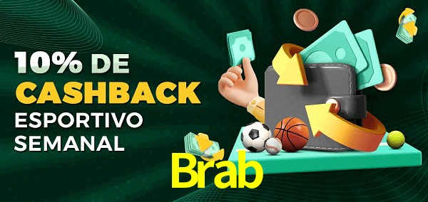 10% de bônus de cashback na Brab